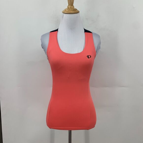 Pearl Izumi Symphony Tank Top Womens XS Extra Small Pink Built In Bra Cycling - Picture 2 of 14